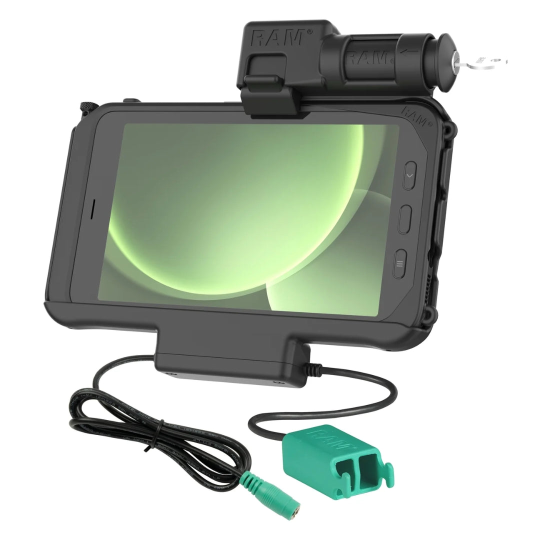 RAM® Key Locking Power + Dual USB Dock for Samsung Tab Active 5 & 3