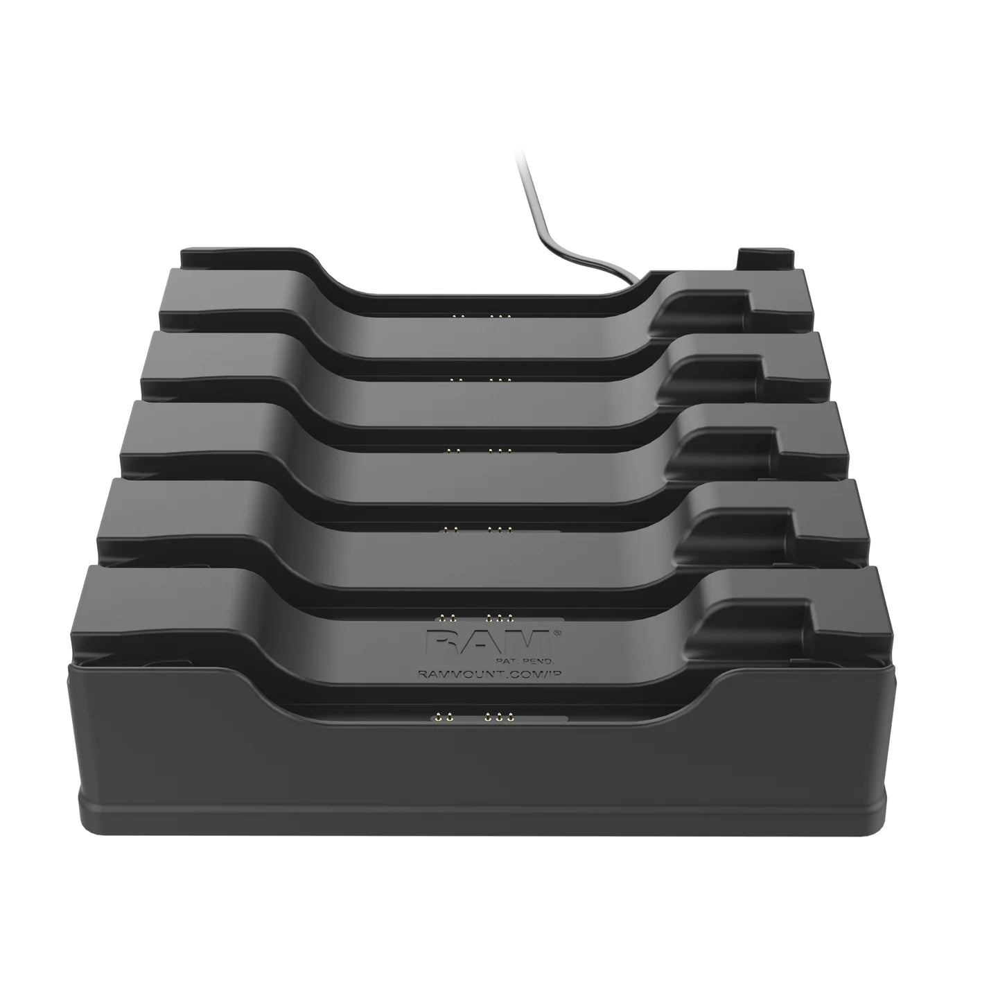 RAM 6-Port Charging Docking Cradle for Samsung Tab Active4 Pro, Tab Active3, Tab Active5
