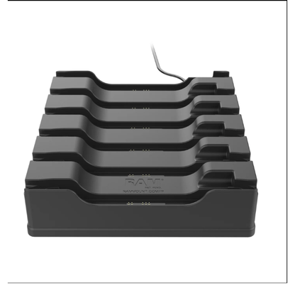 RAM 6-Port Charging Docking Cradle for Samsung Tab Active4 Pro, Tab Active3, Tab Active5