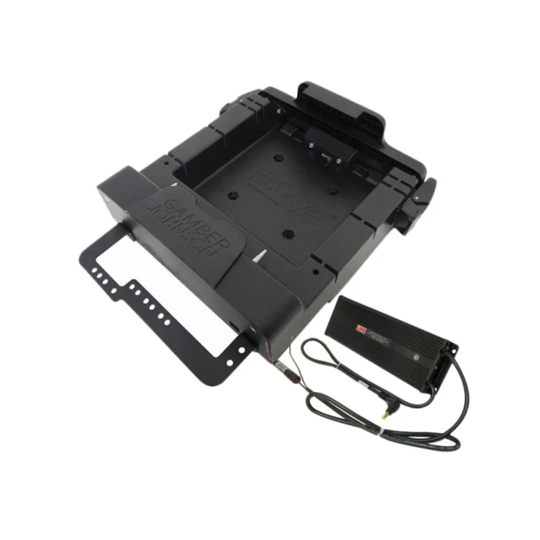 Gamber-Johnson: KIT: Zebra ET50/51 55/56 10" Docking Station and LIND 72-110 VDC Isolated Power Adapter
