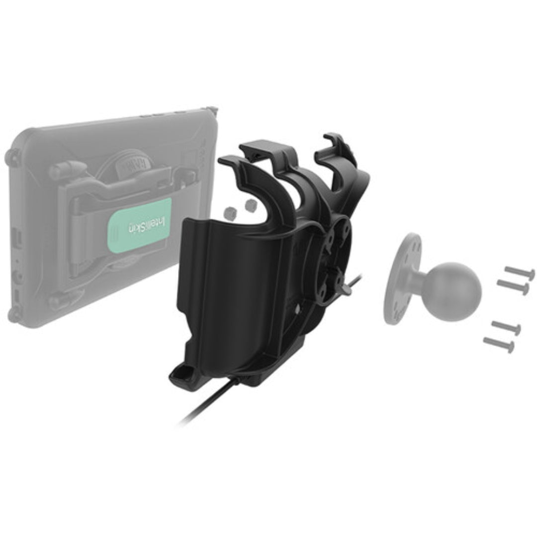RAM MOUNTS EZ-Roll'r Power + Data Dock for Samsung Tab Active2 and Active3