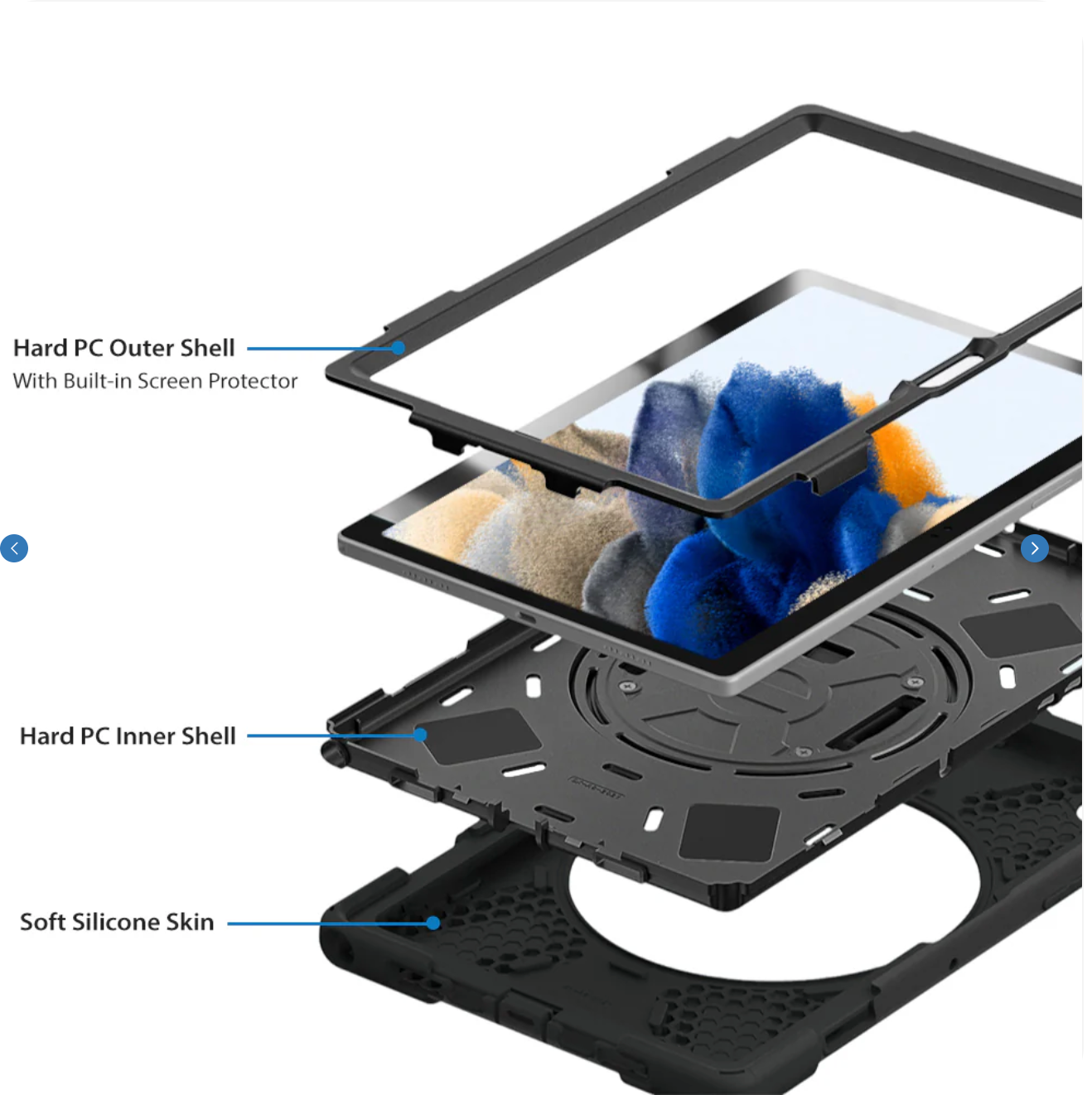 Protector Case for Samsung Galaxy Tab A8 10.5"