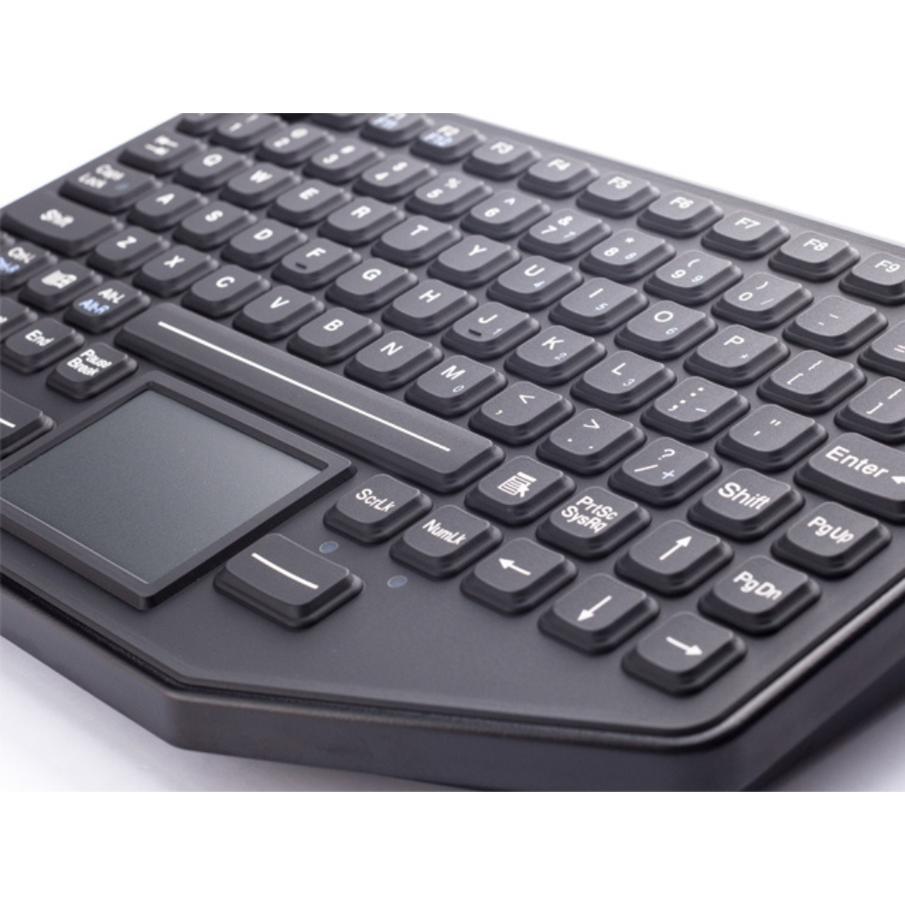 iKey 'Emergency Key' Mountable Industrial Keyboard with Touchpad
