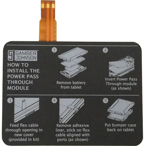 Samsung Galaxy Tab Active2/3 Power Pass-Through Module Kit