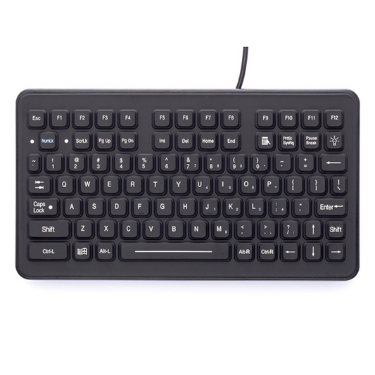 iKey 12 Lightweight Industrial Rugged Keyboard (88 keys, 12 function keys)